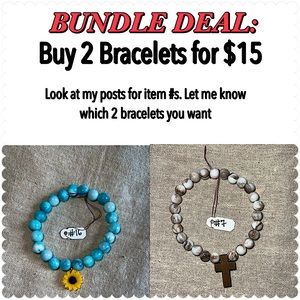 2-Bracelet Bundle (any item #)